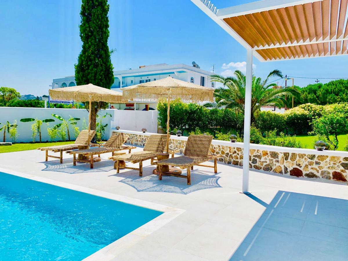 Mythos Luxury Villa Faliraki Bagian luar foto